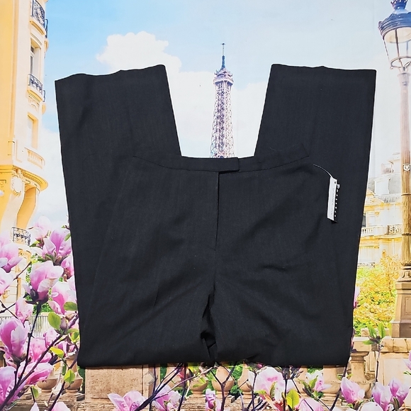Petite Sophisticate Elegant High Waisted Stretch Pants Size 0 New - Picture 1 of 8